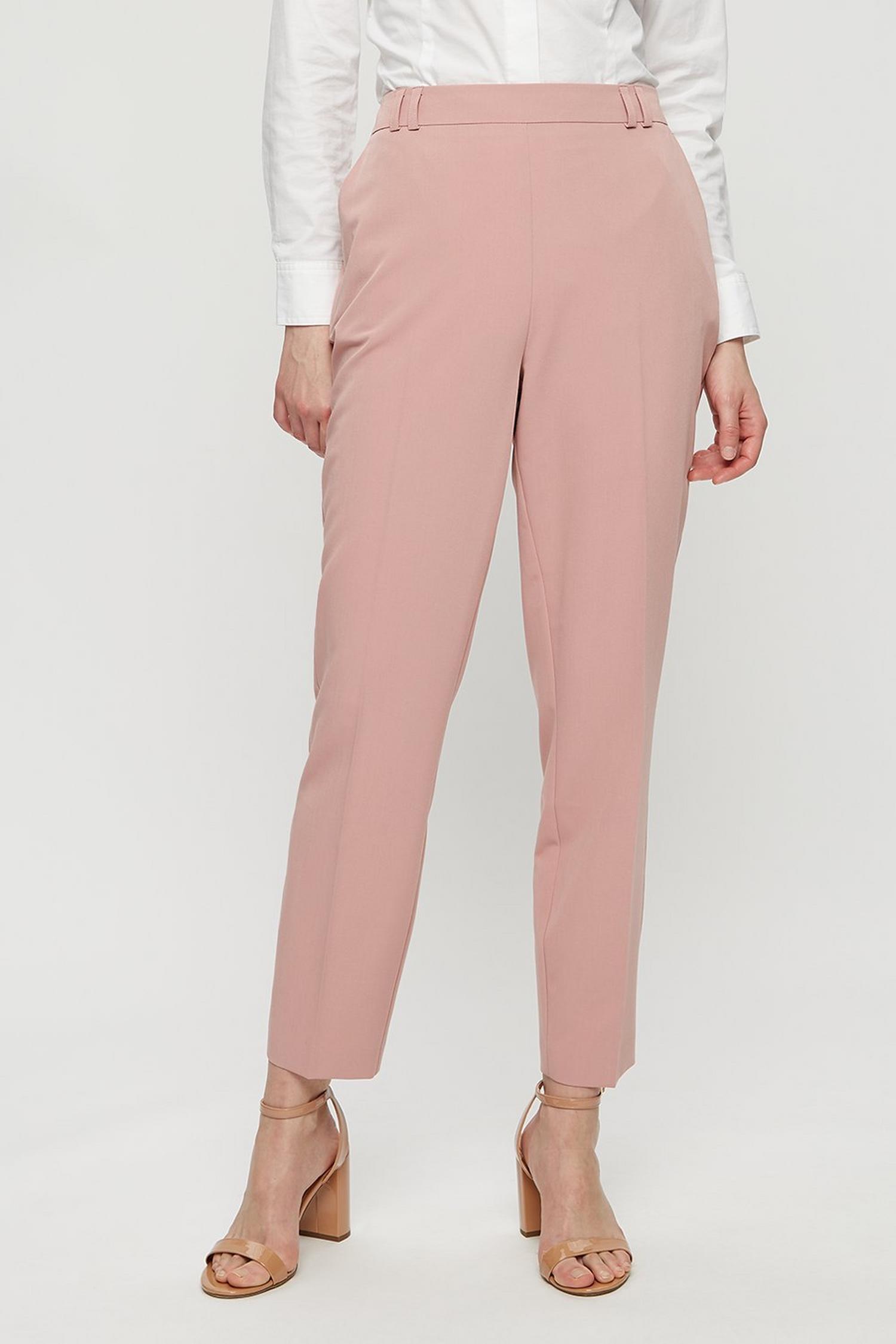 shein pink trousers